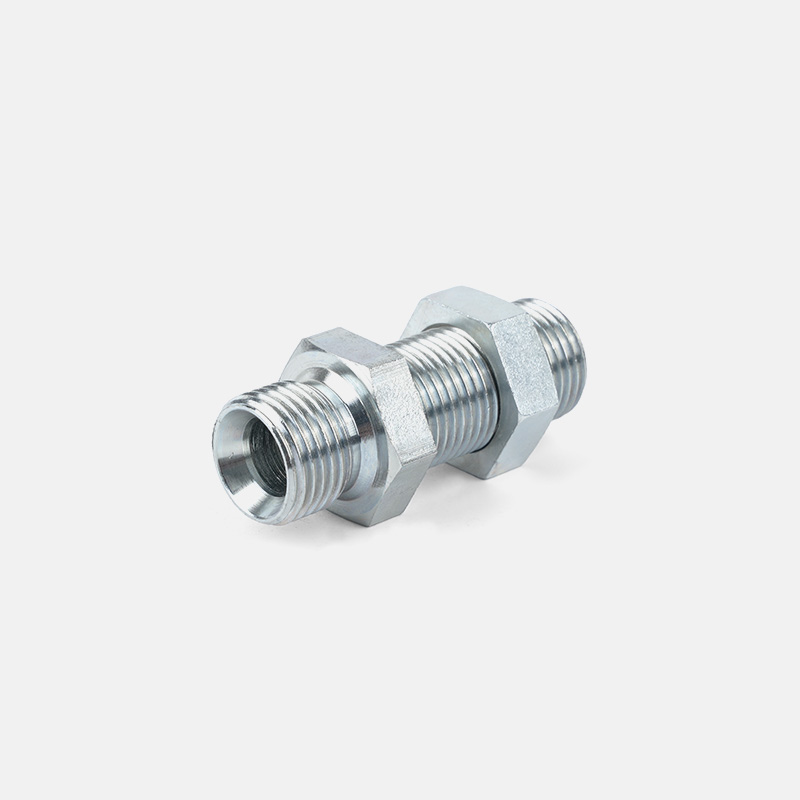 Bsp Male Bulkhead Adapter With Lock Nut 6C-LN