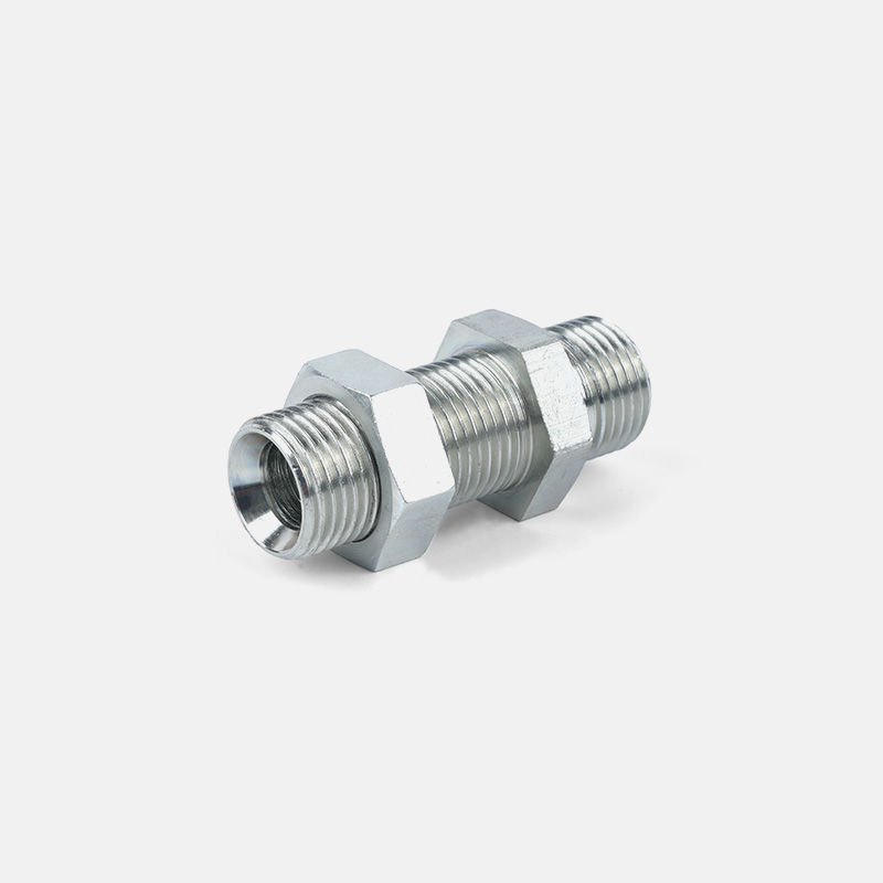 Bsp Male Bulkhead Adapter With Lock Nut 6C-LN