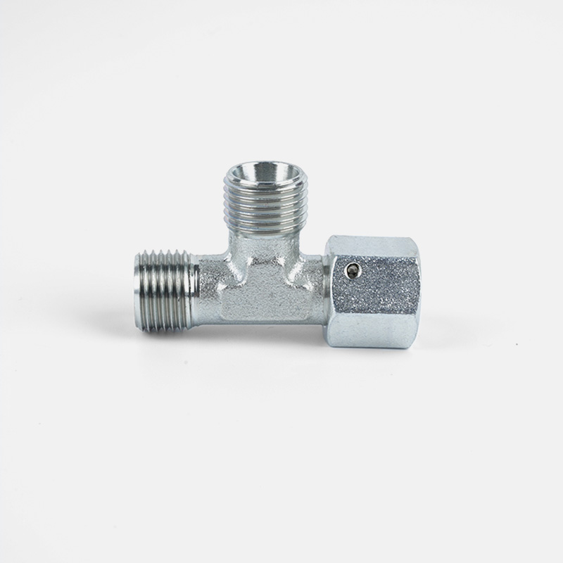 Run Tee Fittings With Swivel Nut- CC/CD